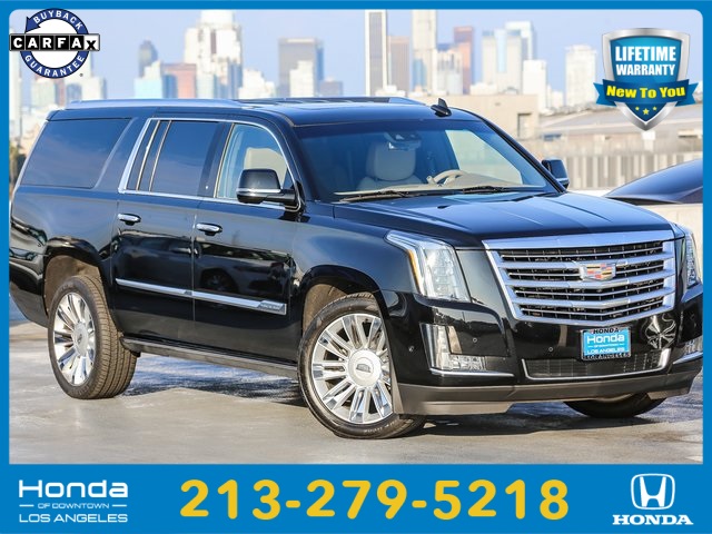 2018 Cadillac Escalade ESV Platinum Edition