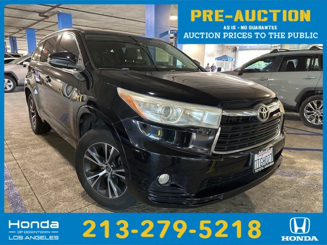 2016 Toyota Highlander XLE V6