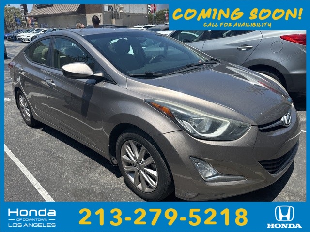 2014 Hyundai Elantra SE